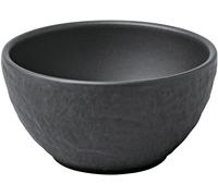 Villeroy & Boch - Manufacture Rock dip Dish, Modern Dishes for Finger Food and dips, Premium Porcelain, Dishwasher Safe, Black