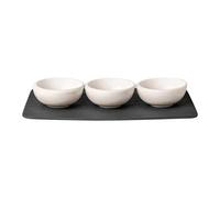 Villeroy & Boch NewMoon Dip Bowl set 4Pieces