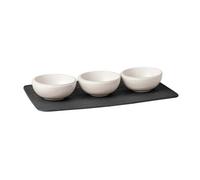 Villeroy & Boch NewMoon Dip Bowl set 4Pieces