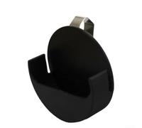 Dip Can Holder That Clips to For Car Visor - Stable Non-Slip Grip for Pouch Cans on Bumpy Roads and Long Drives (Black)