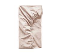 DIP & DOZE Luxury 100% Organic Cotton Fitted Sheet | Baby & Toddler Cot Bed | Soft & Smooth Sateen | Dusky Pink - Cot
