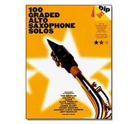 Dip in 100 Graded Alto Sax Solos Alto Saxophone Sheet Music with Songs by The Beatles, Coldplay, Oasis, Elvis Presley, KT Tunstall, James Blunt, Frank Sinatra, Andrew Lloyd Webber, Jeff Buckley and Much More