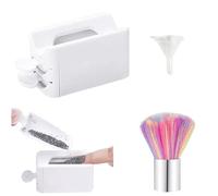 Dip Powder Tray System,Nail Dipping Collector,Double Layer Dipping Powder Tray,2-in-1 Dip Tray,