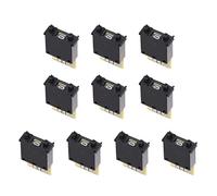 DIP Switch BCD Code KM2 0-9 Digital Black 30 x 18 x 8 mm 10 Pcs