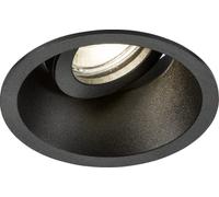 Dipa Single Tilt Anti-Glare Black Downlight