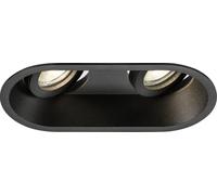 Dipa Twin Tilt Anti-Glare Black Downlight
