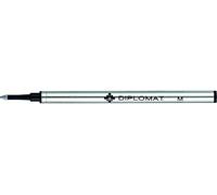 Diplomat Rollerball Refill - Metal Black