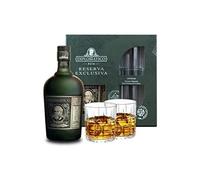 Diplomatico Reserva Exclusiva Gift Set with 2x Tumbler Glasses Dark Rum