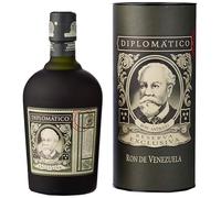 Diplomático Reserva Exclusiva Rum Canister Gift Set - Premium Amber Rum from Venezuela - 40% ABV - 70 ottle with Ice Mould & Glass