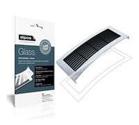 dipos I Screen Protector matte compatible with Jura X3c Drip tray Flexible Glass 9H Display Protection