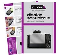 dipos I Screen Protector compatible with Canon EOS M50 Mark II Protection Films clear