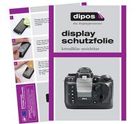 dipos I Screen Protector compatible with Nikon D100 Protection Films clear