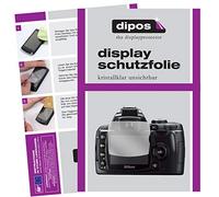 dipos I Screen Protector compatible with Nikon D40x Protection Films clear