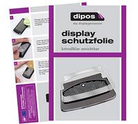 dipos I Screen Protector compatible with SAECO Xelsis 7580 Cup tray cover Protection Films clear