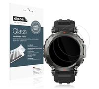 dipos I 2x Screen Protector compatible with Amazfit T-Rex Ultra Flexible Glass 9H Display Protection