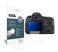 dipos I 2x Screen Protector compatible with Canon EOS 60D Flexible Glass 9H Display Protection