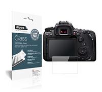 dipos I 2x Screen Protector compatible with Canon EOS 90D Flexible Glass 9H Display Protection