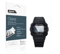 dipos 2x 9H Clear Screen Protector for Casio G-Shock GW-5000-HS | Won't Break or Shatter, No Real Glass, HD Clear, Anti-Shock, Anti-Scratch, Bubble-Free, Case-Friendly, Easy Installation
