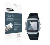 dipos 2x 9H Clear Screen Protector for Casio W-96H-1AV | Won't Break or Shatter, No Real Glass, HD Clear, Anti-Shock, Anti-Scratch, Bubble-Free, Case-Friendly, Easy Installation