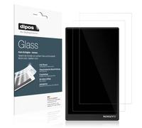 dipos 2x 9H Clear Screen Protector for Garmin DriveSmart 76 | Won't Break or Shatter, No Real Glass, HD Clear, Anti-Shock, Anti-Scratch, Bubble-Free, Case-Friendly, Easy Installation
