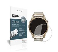dipos I 2x Screen Protector compatible with Garmin Fenix 7S (42 mm) Flexible Glass 9H Display Protection
