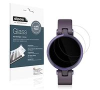 dipos I 2x Screen Protector compatible with Garmin Lily Sport Smartwatch Flexible Glass 9H Display Protection
