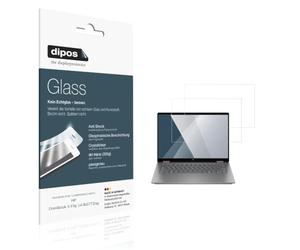 dipos 2x 9H Clear Screen Protector for HP OmniBook X Flip 14-fk0773ng | Won't Break or Shatter, No Real Glass, HD Clear, Anti-Shock, Anti-Scratch, Bubble-Free, Case-Friendly, Easy Installation