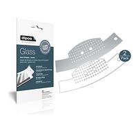 dipos I 2x Screen Protector compatible with Jura C60 Cup tray cover Flexible Glass 9H Display Protection