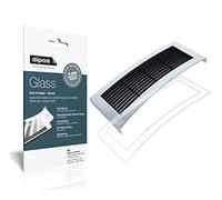 dipos I 2x Screen Protector compatible with Jura X3c Drip tray Flexible Glass 9H Display Protection