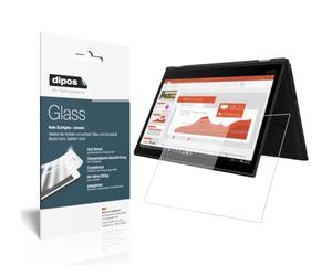 dipos 2x 9H Clear Screen Protector for Lenovo Yoga X390 13.3 Zoll | Won't Break or Shatter, No Real Glass, HD Clear, Anti-Shock, Anti-Scratch, Bubble-Free, Case-Friendly, Easy Installation