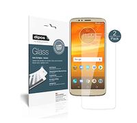 dipos 2x 9H Clear Screen Protector for Motorola Moto E5 Supra | Won't Break or Shatter, No Real Glass, HD Clear, Anti-Shock, Anti-Scratch, Bubble-Free, Case-Friendly, Easy Installation