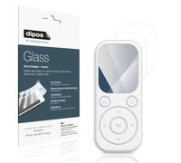dipos 2x 9H Clear Screen Protector for RWSRW MP301-BS MP3-Player | Won't Break or Shatter, No Real Glass, HD Clear, Anti-Shock, Anti-Scratch, Bubble-Free, Case-Friendly, Easy Installation
