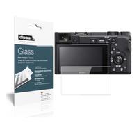 dipos 2x 9H Clear Screen Protector for Sony Alpha 6400 | Won't Break or Shatter, No Real Glass, HD Clear, Anti-Shock, Anti-Scratch, Bubble-Free, Case-Friendly, Easy Installation