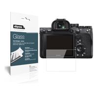 dipos 2x 9H Clear Screen Protector for Sony Alpha 7 IV | Won't Break or Shatter, No Real Glass, HD Clear, Anti-Shock, Anti-Scratch, Bubble-Free, Case-Friendly, Easy Installation