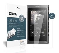 dipos 2x 9H Clear Screen Protector for Sony Walkman NW-A35 | Won't Break or Shatter, No Real Glass, HD Clear, Anti-Shock, Anti-Scratch, Bubble-Free, Case-Friendly, Easy Installation