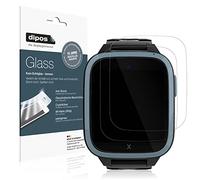 dipos I 2x Screen Protector compatible with Xplora XGO3 Kinder-Smartwatch Flexible Glass 9H Display Protection