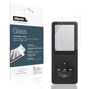 dipos 2x 9H Matte Screen Protector for BORDEAG RT001 MP3-Player | Anti-Glare, Anti-Reflective, Won't Break or Shatter, No Real Glass, Anti-Shock, Anti-Scratch, Bubble-Free, Easy Installation