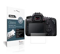 dipos I 2x Screen Protector matte compatible with Canon EOS 90D Flexible Glass 9H Display Protection