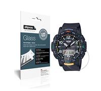 dipos I 2x Screen Protector matte compatible with Casio PRT-B50 Pro Trek Flexible Glass 9H Display Protection