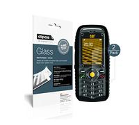 dipos I 2x Screen Protector matte compatible with Caterpillar CAT B25 Flexible Glass 9H Display Protection