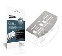dipos 2x 9H Matte Screen Protector for De Longhi ECAM 25.128 Tropfblech