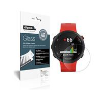 dipos I 2x Screen Protector matte compatible with Garmin Forerunner 45 S Flexible Glass 9H Display Protection