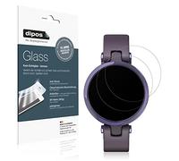 dipos I 2x Screen Protector matte compatible with Garmin Lily Sport Smartwatch Flexible Glass 9H Display Protection