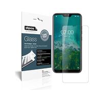 dipos I 2x Screen Protector matte compatible with Kruger Matz Smartfon LIVE 7 Flexible Glass 9H Display Protection