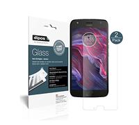 dipos I 2x Screen Protector matte compatible with Lenovo Motorola Moto X4 Flexible Glass 9H Display Protection (1x front & 1x back)