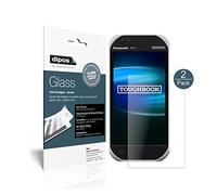 dipos I 2x Screen Protector matte compatible with Panasonic Toughbook FZ-T1 Flexible Glass 9H Display Protection