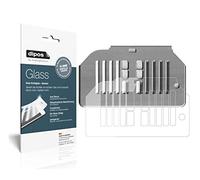 dipos I 2x Screen Protector compatible with Siemens EQ.6 TE603501DE Series 300 Cup tray cover Flexible Glass 9H Display Protection