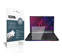 dipos I 2x Screen Protector compatible with Asus ROG Strix Scar III G731GW-EV104T Flexible Glass 9H Display Protection