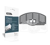 dipos 2x 9H Screen Protector for DeLonghi Magnifica ESAM 2200.S Tropfblech | Won't Break or Shatter, No Real Glass, HD Clear, Anti-Shock, Anti-Scratch, Bubble-Free, Case-Friendly, Easy Installation