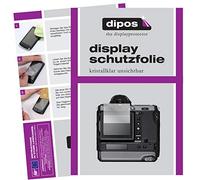 dipos I 2x Screen Protector compatible with Fujifilm GFX100 Protection Films clear